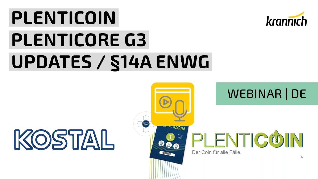 Webinar Kostal – Funktionserweiterung per PLENTICOIN