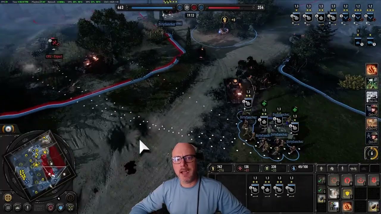 COH3 4v4 | Brittish |  Demolition Engineer