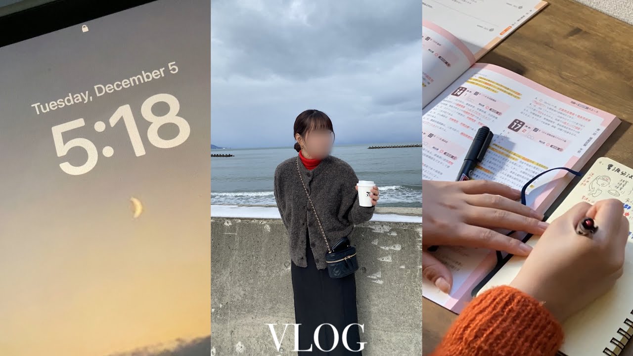 [study vlog] 国試勉強に励む看護学生の３日間に密着🩺📝 / 看護予測問題集のレビュー📚/ 自分に合った方法とペースで勉強しよう / 食器集め
