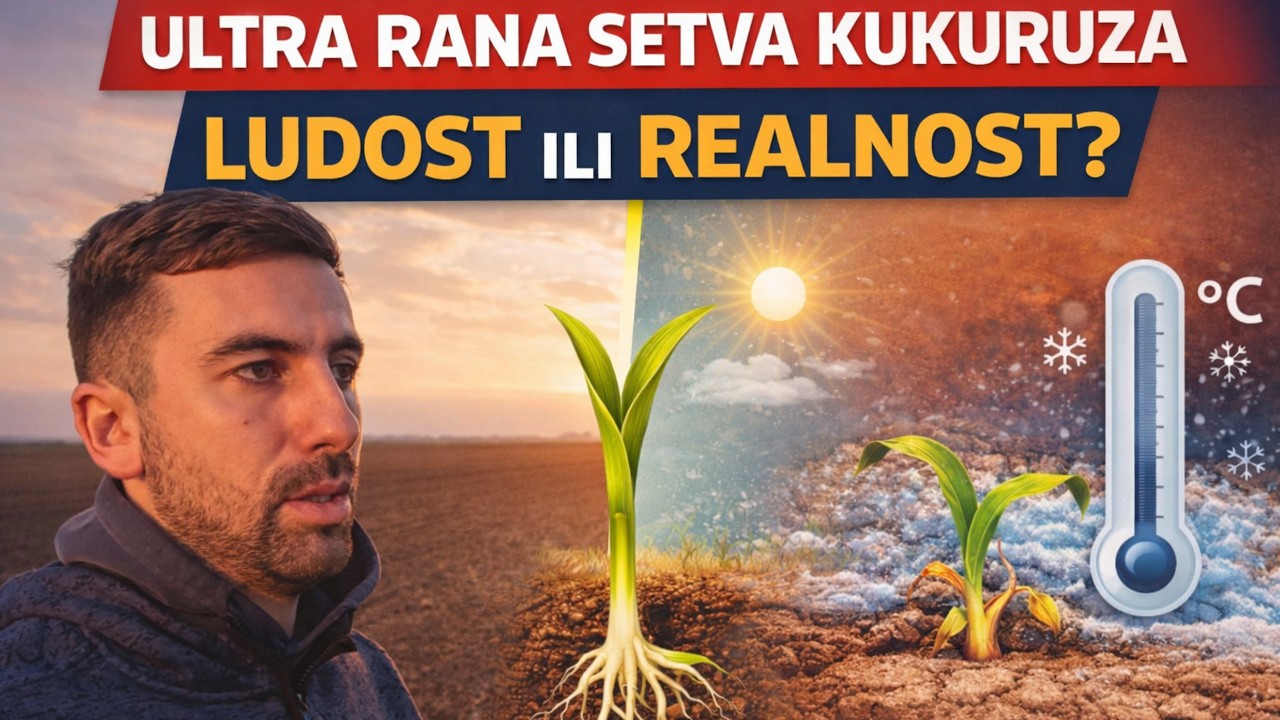 Ultra rana setva kukuruza u martu! Ludost ili realnost?