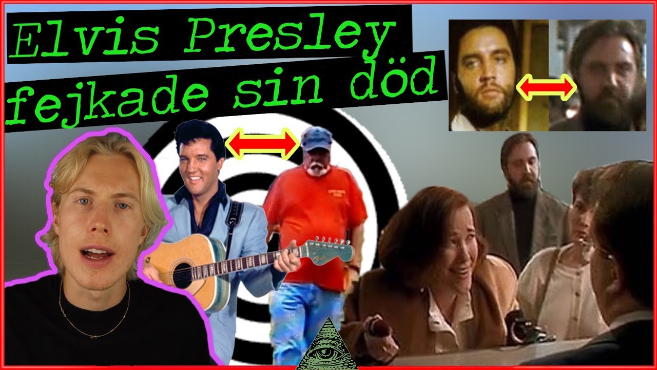 10 konspirationsteorier om Elvis Presley - HAN FEJKADE SIN DÖD!