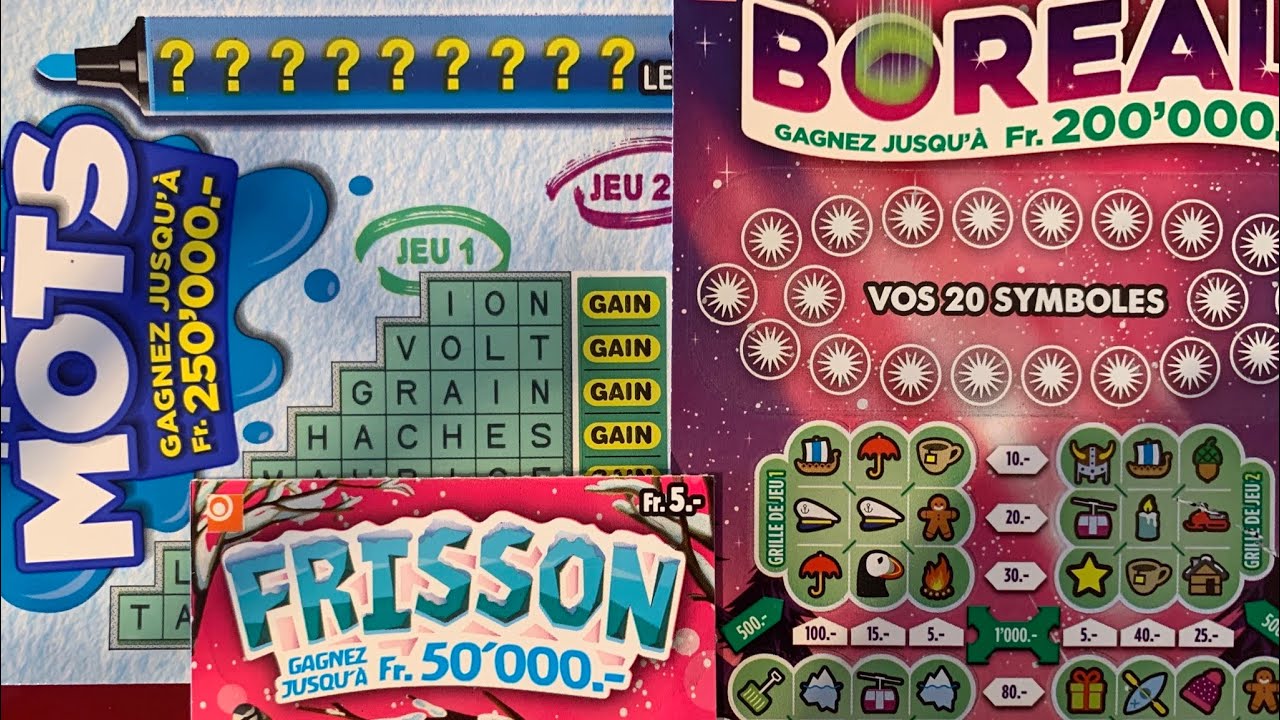 Loterie suisse romande avec les derniers tickets attention l’hiver arrive
