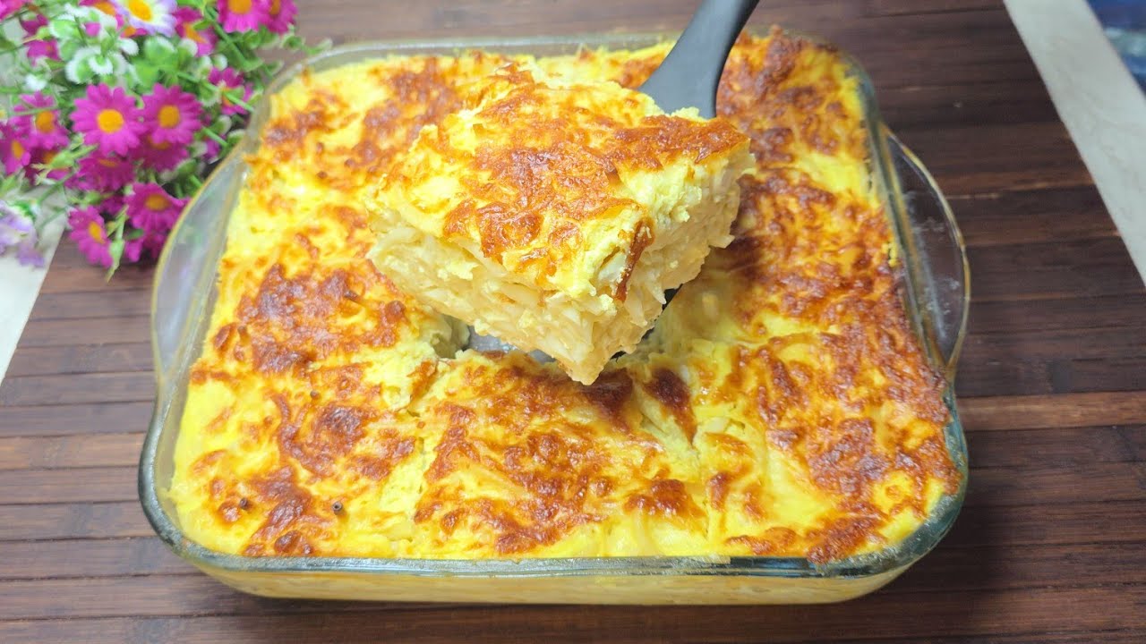 Pastiçe me Qumësht dhe Vezë👌Çfarë I hedhim sipër qe nuk thahet⁉️Pak Shpenzime e shpejte 