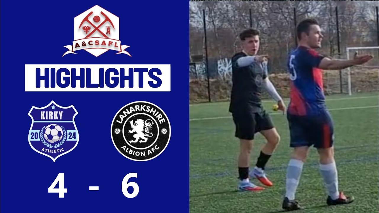 Shock Defeat as Favourites Beaten in 10-Goal Thriller! Kirkintilloch vs Lanarkshire - HIGHLIGHTS -