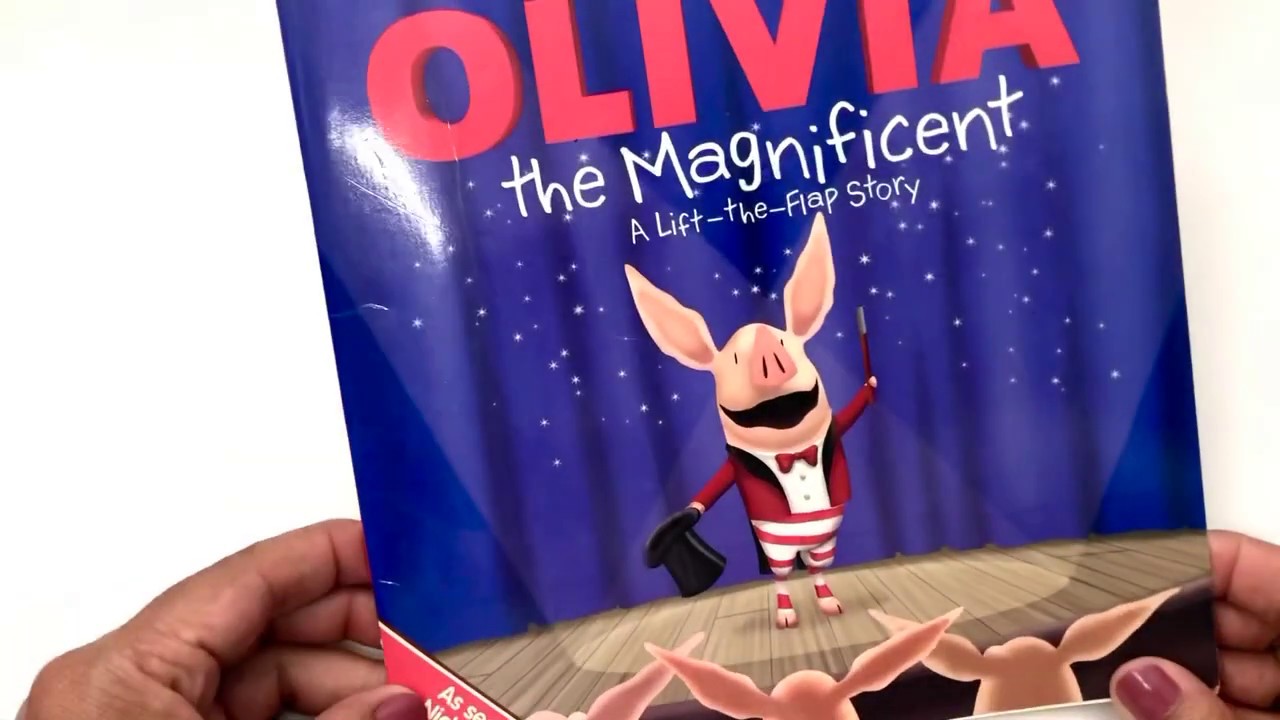 🎩 Book Reading: OLIVIA the Magnificent: A Lift-the-Flap Story