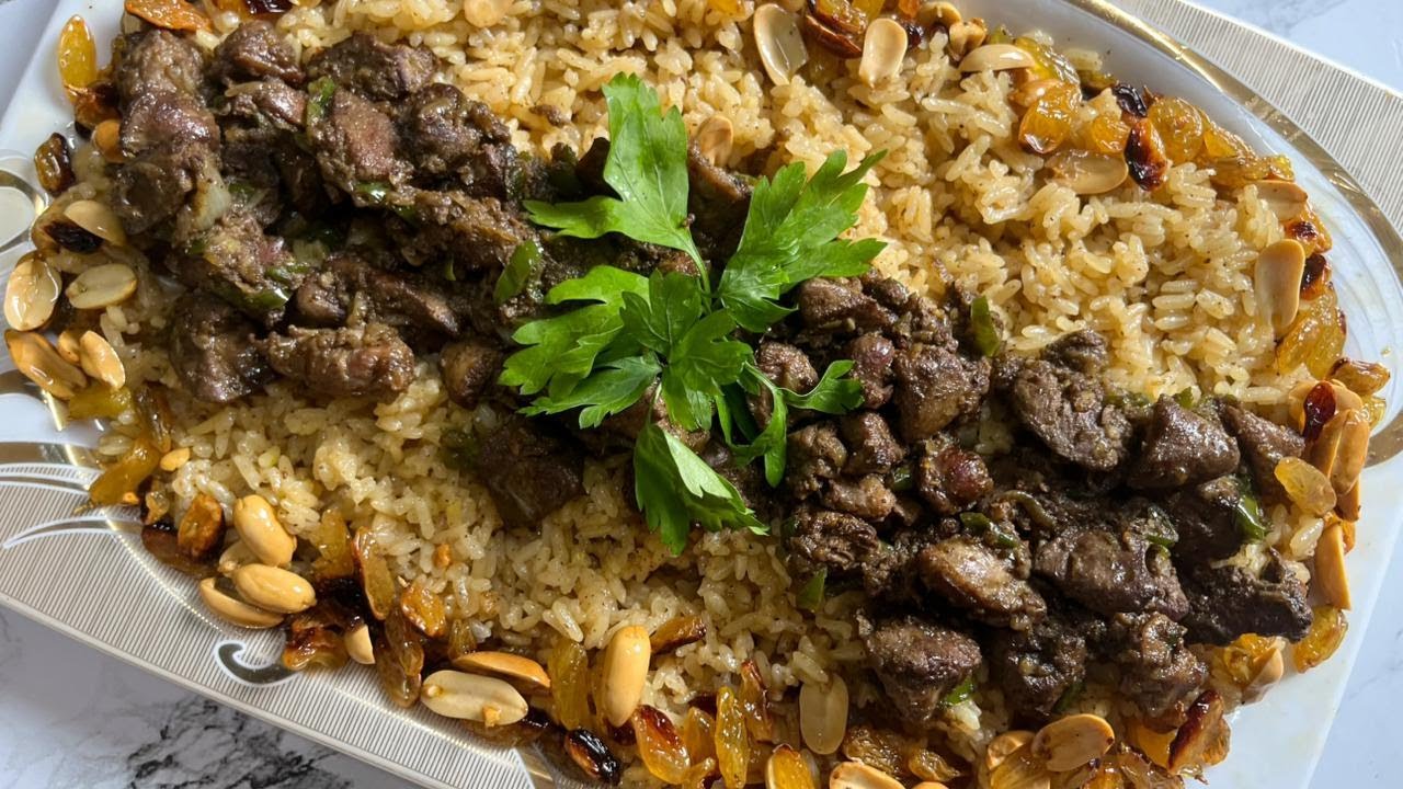 طبق رسمي علي سفرة رمضان | رز بالخلطة والكبد بنكهة وطعم مختلف 💯☝🏻