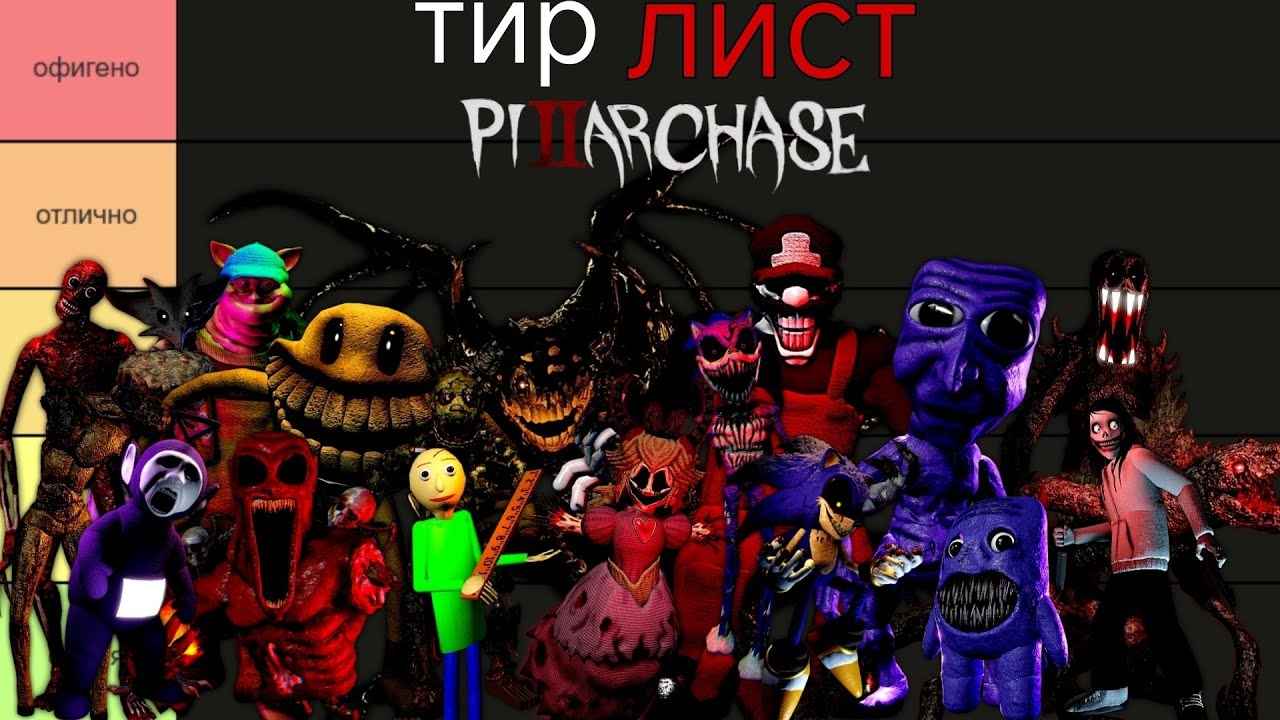 Тир лист всех персонажей в pillar chase 2