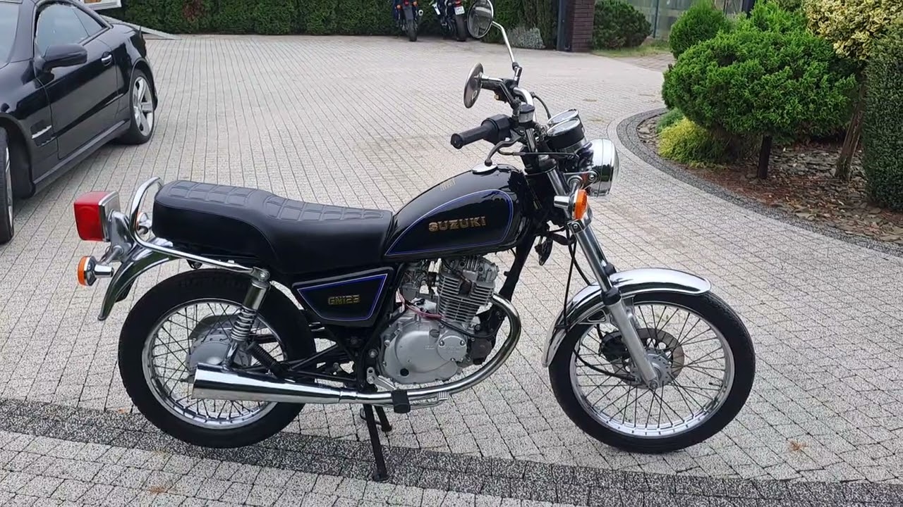 Suzuki gn 125 z 1997 z Niemiec 28tys km w Sylwmoto Iława tel 500134533