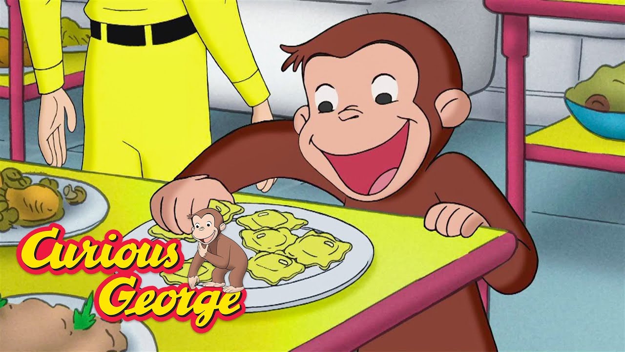 Food Tasting Monkey! 🐵 Curious George 🐵 Kids Cartoon 🐵 Kids Movies