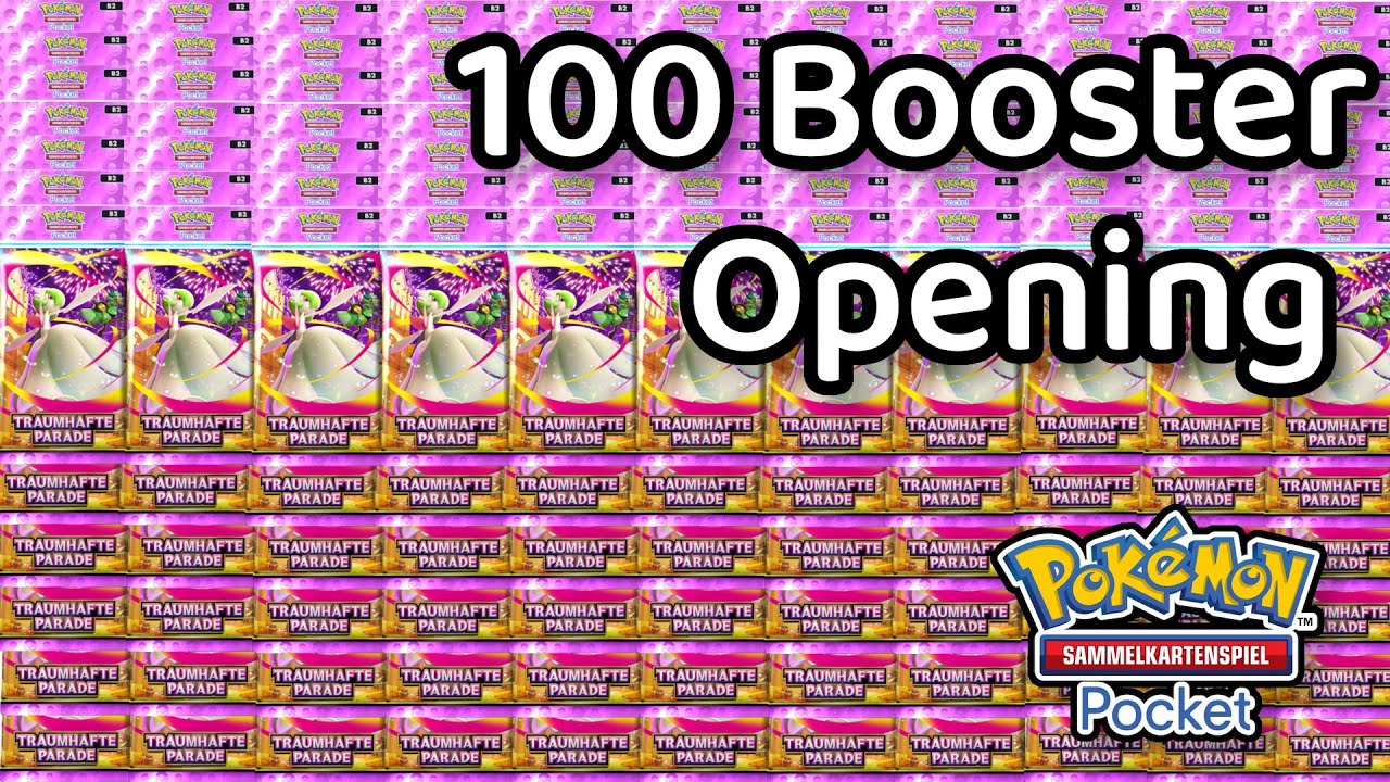 100 Booster Opening | Traumhafte Parade | Mega-Guardevoir | Pokémon TCG Pocket | Pokégold