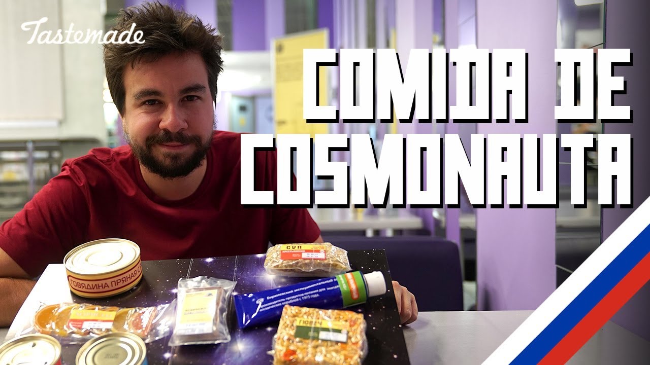 ALMOÇO NO ESPAÇO: COMIDA DE COSMONAUTA | Coisas que Nunca Comi na Rússia