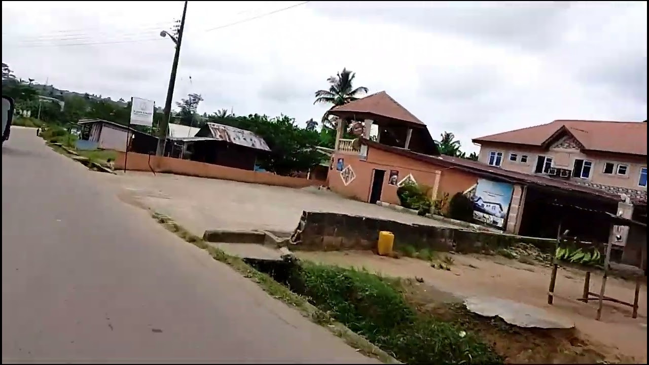 LAND FOR SALE IN IGBOYE EPE LAGOS NIGERIA: ROAD TOUR FROM T-JUNCTION TO EPE CLUB ESTATE