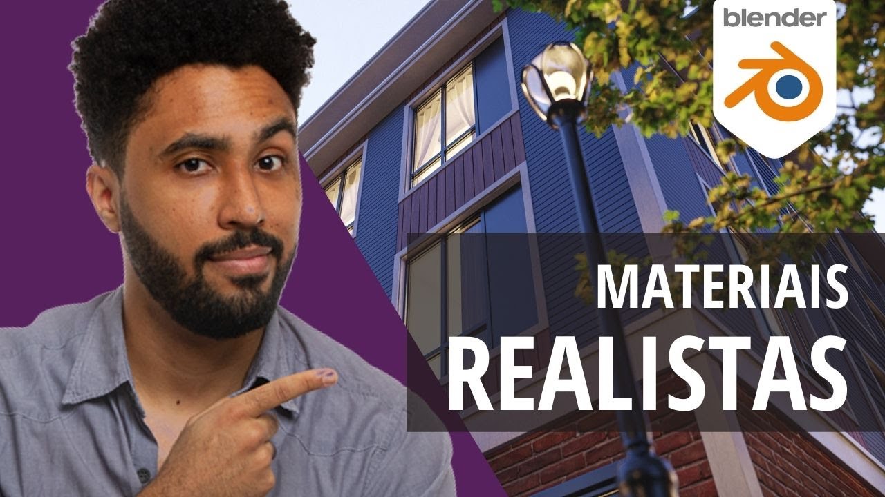 Como criar MATERIAIS REALISTAS? | O Básico do Blender #5
