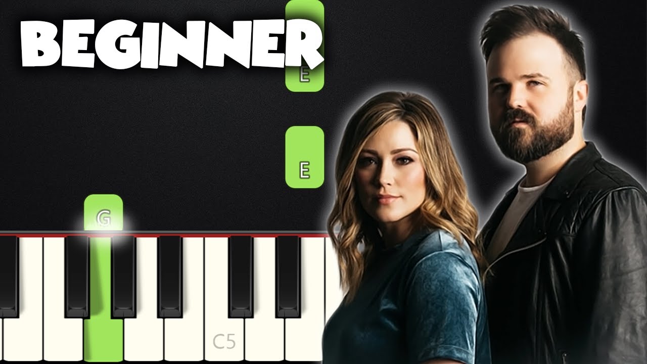 The Blessing - Kari Jobe | BEGINNER PIANO TUTORIAL + SHEET MUSIC by Betacustic