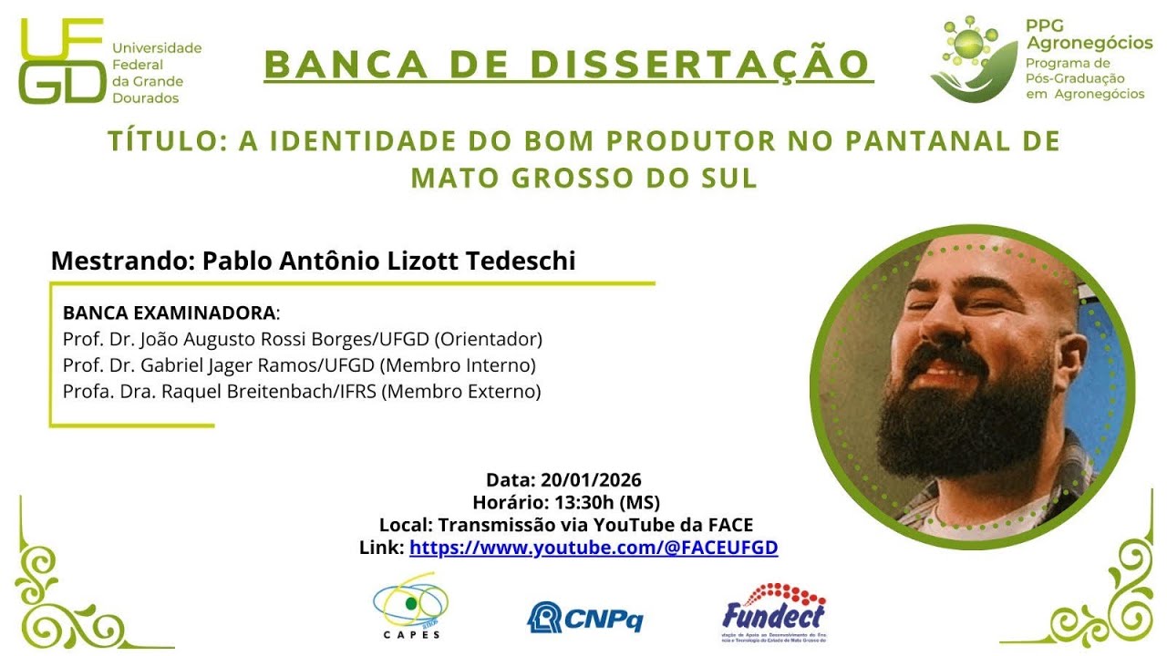 A Identidade do Bom Produtor no Pantanal de Mato Grosso do Sul