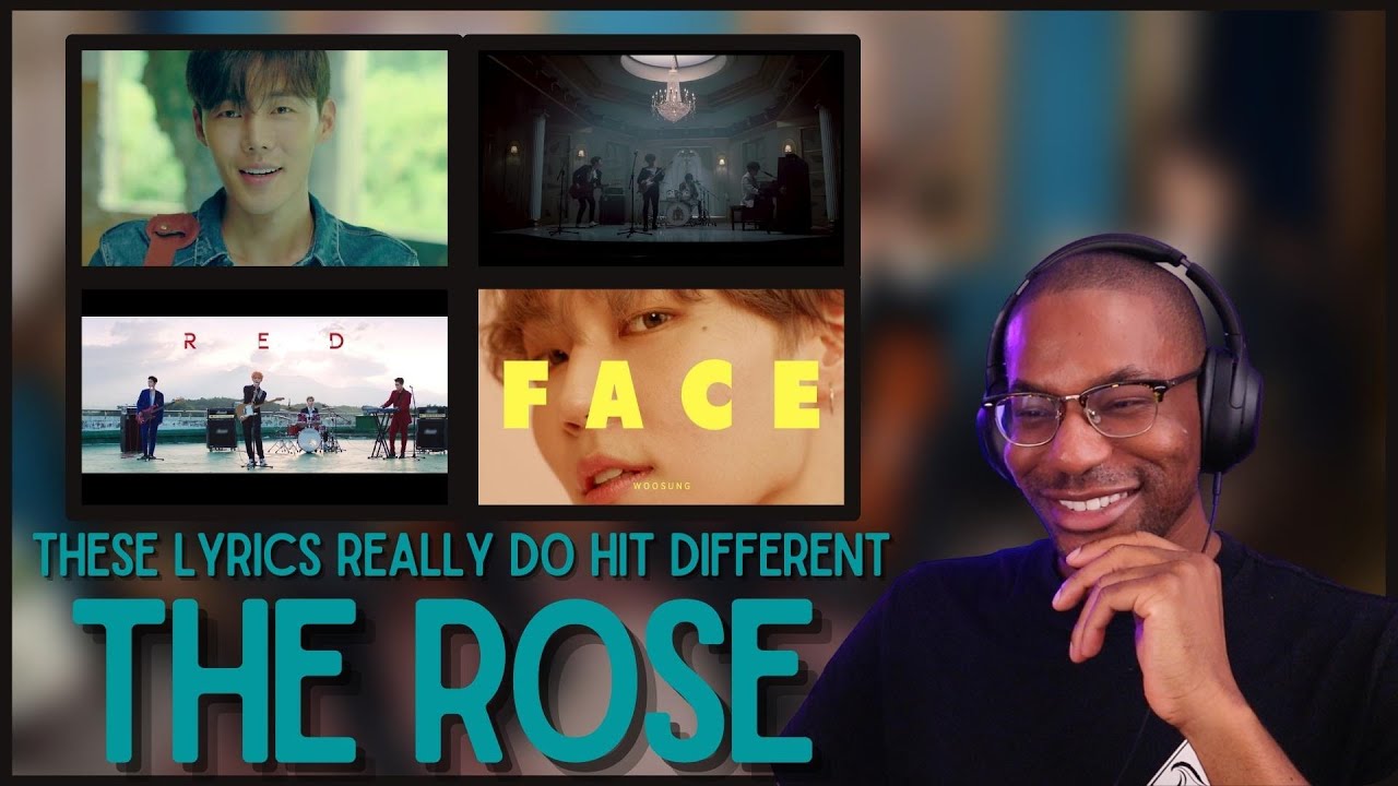 THE ROSE | 'She's In The Rain', 'Beauty and the Beast', 'RED' + Woosung 'FACE' REACTION