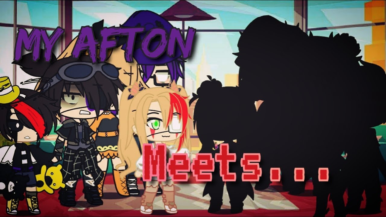 My afton meets shiiro to kuuro's Gacha aftons||My AU||Gacha Club