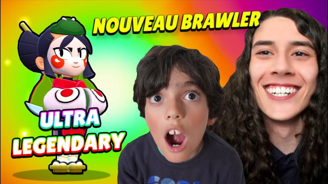 DÉCOUVERTE KAZE LE NOUVEAU BRAWLER ULTRA LÉGENDAIRE !! (elle est trop forte)