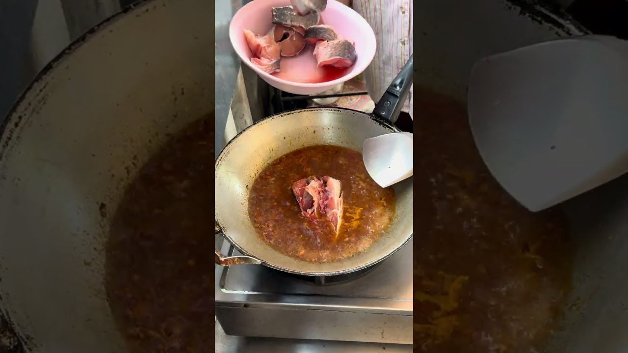 ผัดเผ็ดแกงป่าใหญ่ปลาค่อใหญ่(ปลาช่อน) #ฟีด #cooking #ทํากับข้าวกินเอง #thaifood #food #ครัวบ้านๆ 