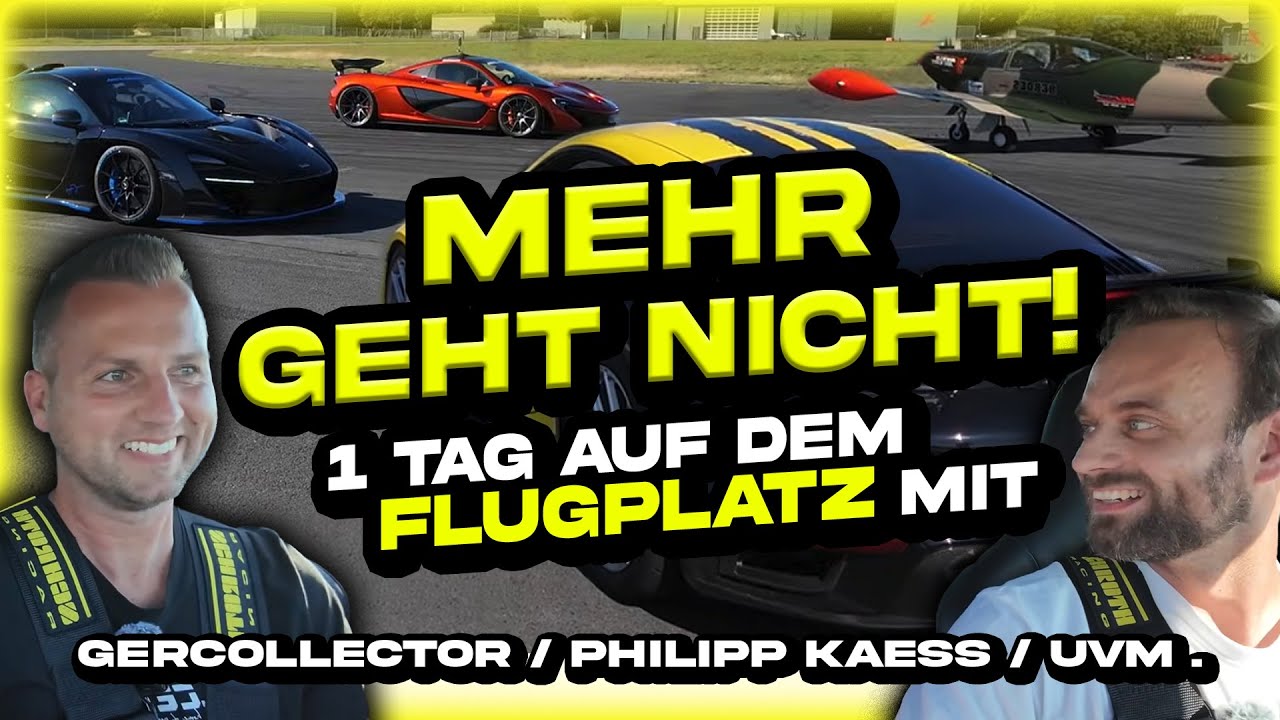 What a day! - Senna vs. P1, a lap with Philipp Kaess and a 1500hp test run 🔥🔥🔥