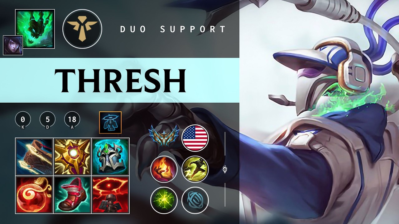 Thresh Support vs Bard - NA Challenger Patch 26.03