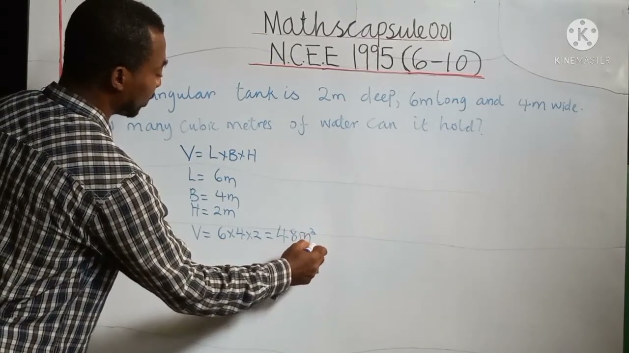NATIONAL COMMON ENTRANCE EXAMINATION 1995 ( Nos. 6 - 10)