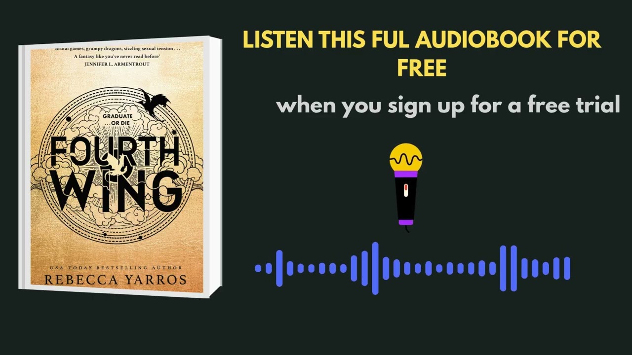 Fourth Wing Audiobook | Epic Dragon Rider Fantasy You Can&rsquo;t Stop Listening To