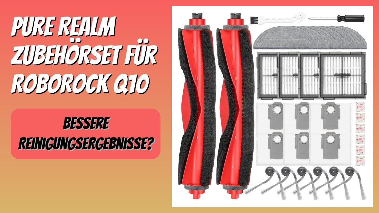 BEWERTUNG (2026): Pure Realm Zubehörset für Roborock Q10. Infos