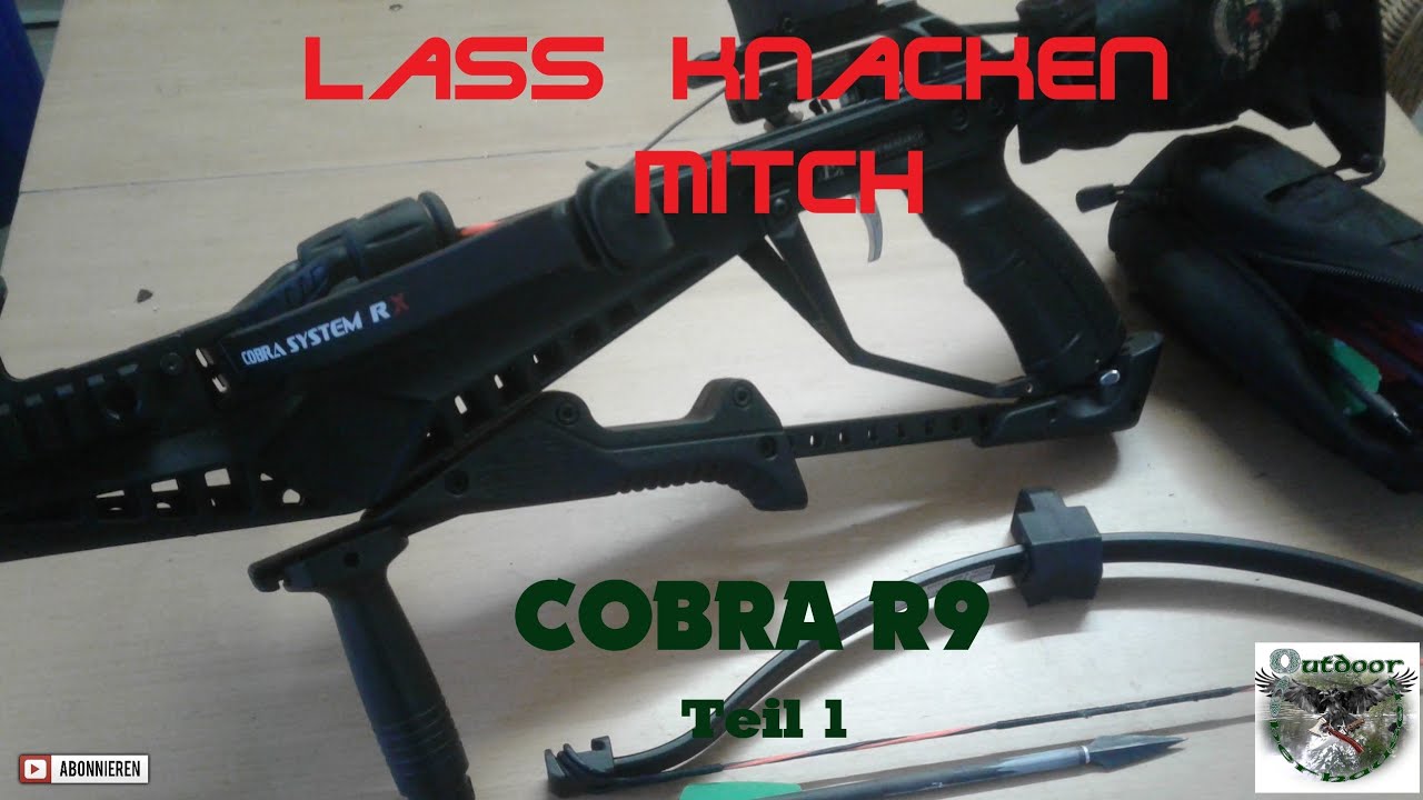 Lass knacken Mitch 04: Die Pistolenarmbrust Cobra R9 im Test