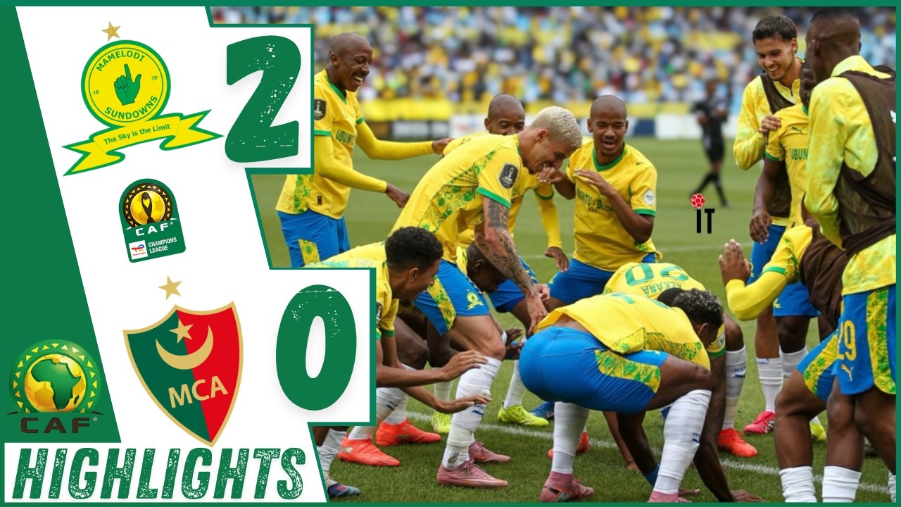 Mamelodi Sundowns vs MC Alger All Goals & Extended Highlights | CAF Champions 2025/26 match 6/6