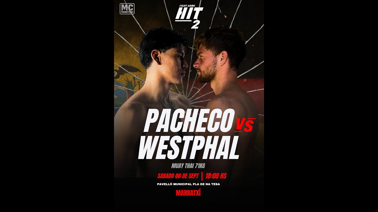 Timo Westphal vs Alexander Pacheco | Pelea Completa Muay Thai | HIT FighGame 2
