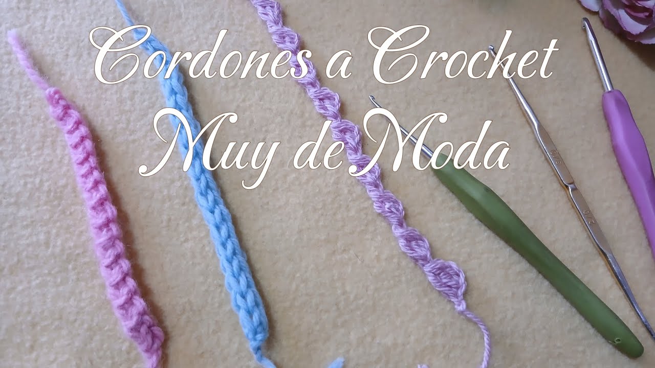 Cordones a Crochet Facilísimos
