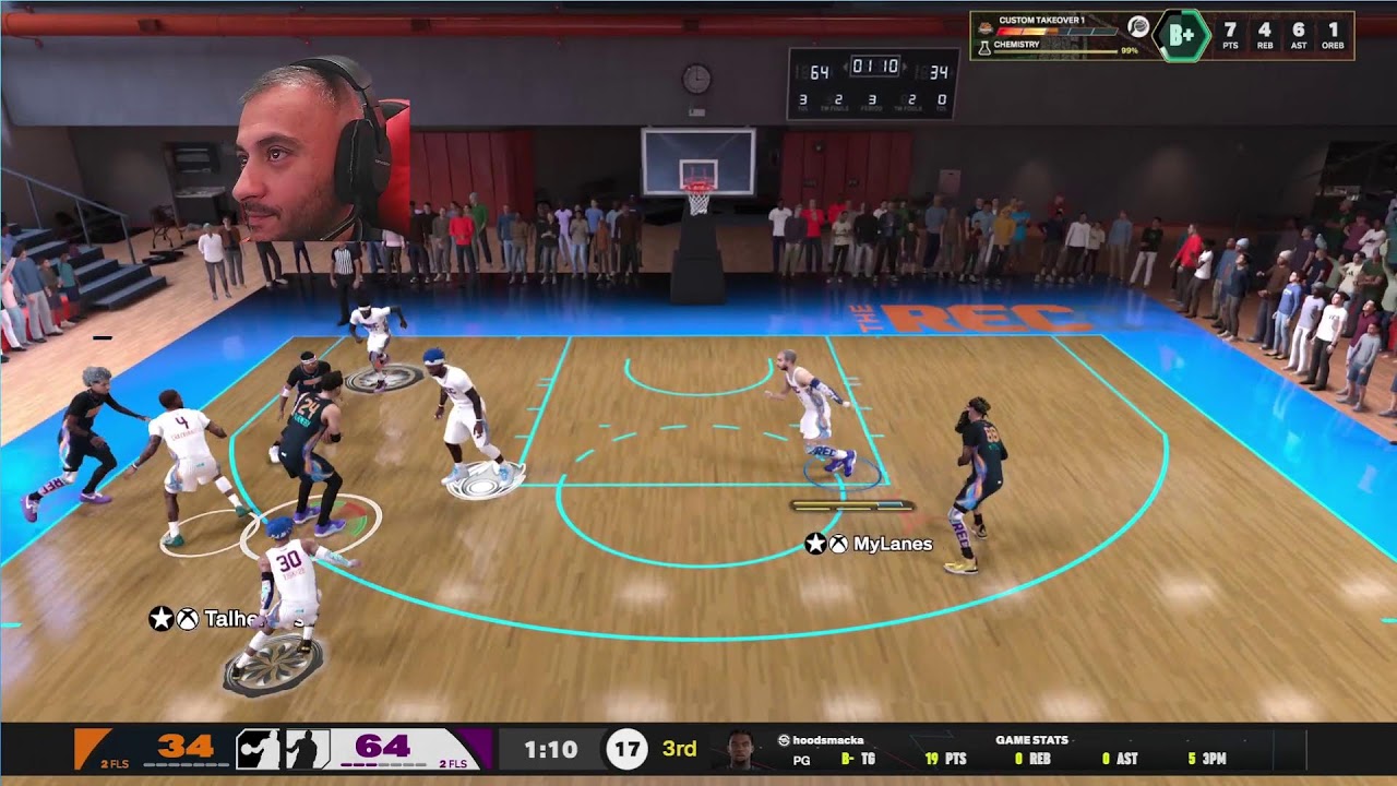 6’9 DEMIGOD CENTER LIVE 😳 Snatching Boards & Catching Bodies | Road to 200 Subs
