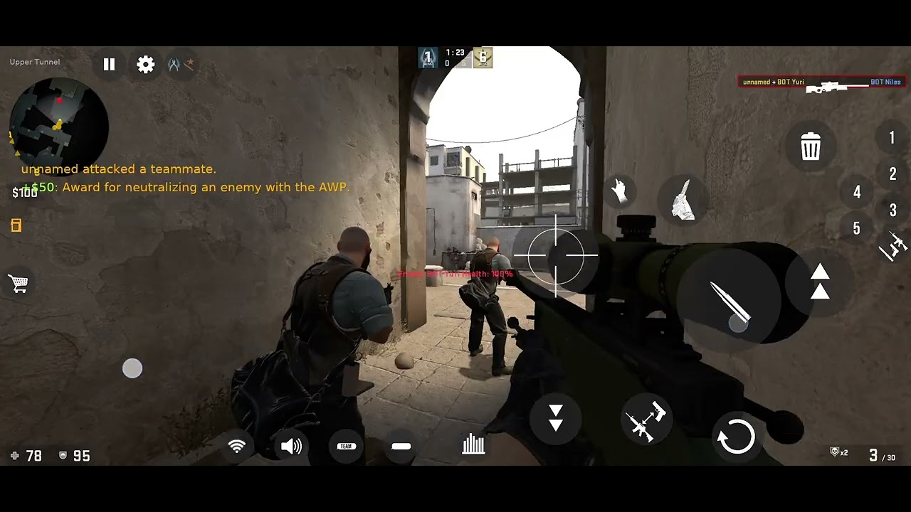 Counter strike: source offensive (test gameplay)