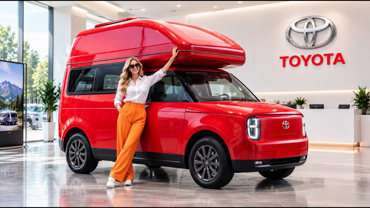 Микрокемпер Toyota 2027: крошечный размер и ОГРОМНЫЕ приключения, о которых все мечтали!