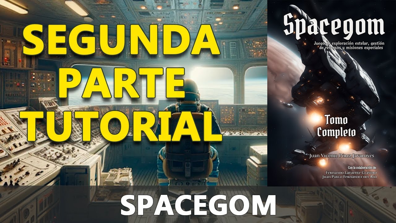 Spacegom, segunda parte del tutorial ya salimos al espacio.