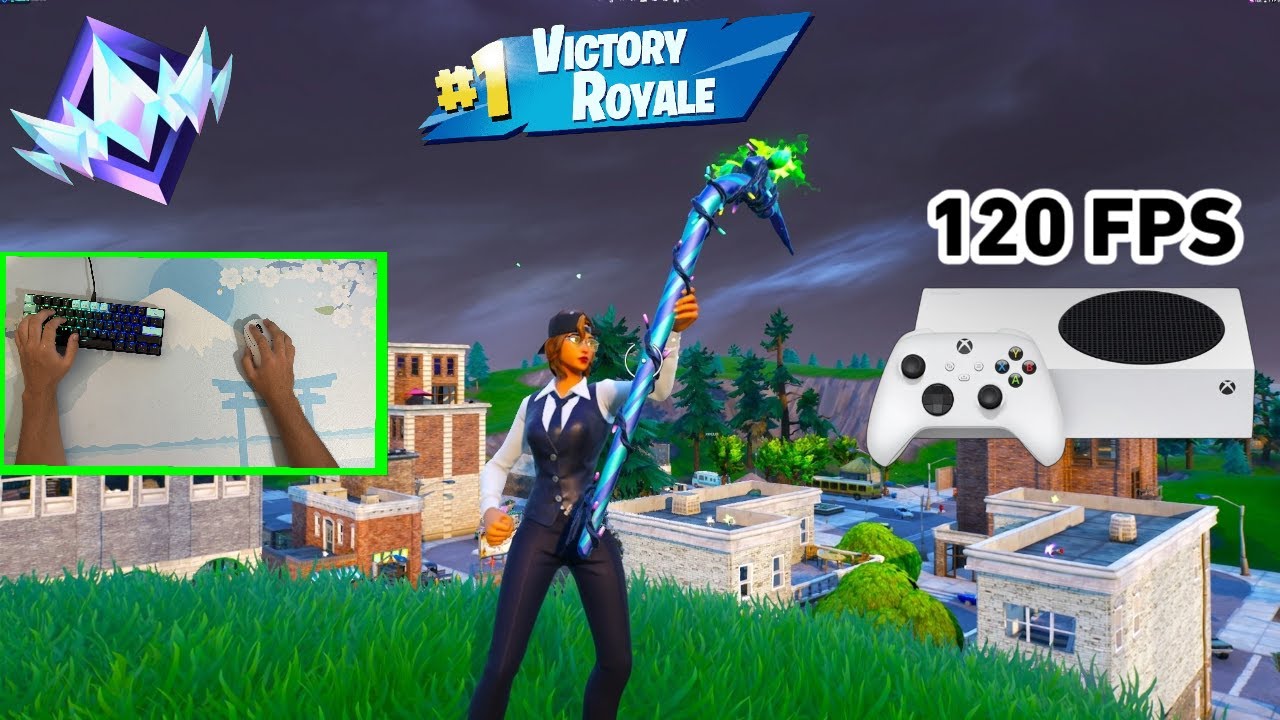 Fortnite Unreal Ranked Reload on Xbox Series S | Keyboard & Mouse Gameplay | 120 FPS  |