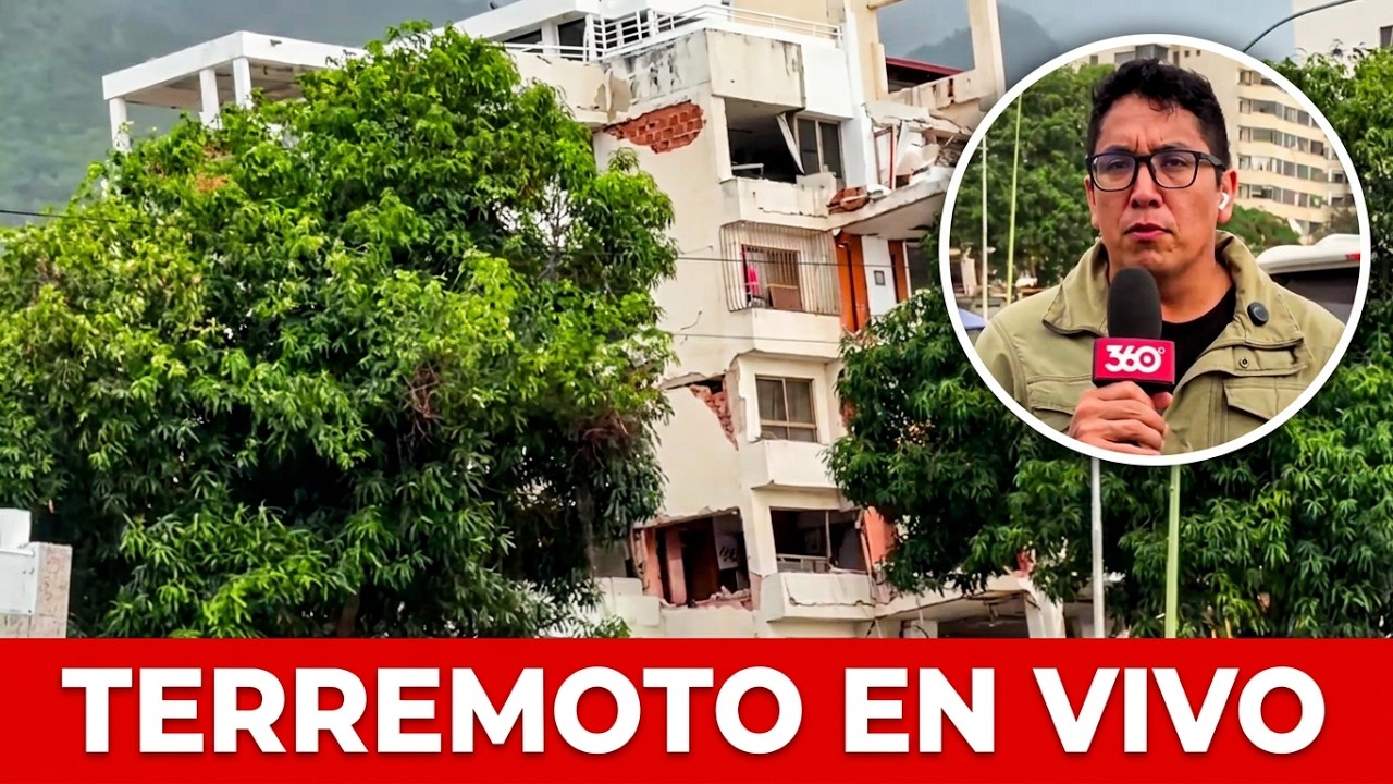 EN VIVO TERREMOTO VENEZUELA