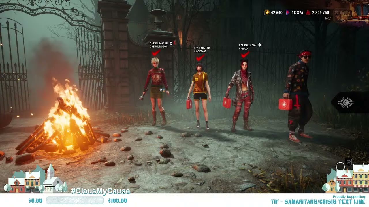 THANKMAS 2024! Charity Livestream! Playing DBD!