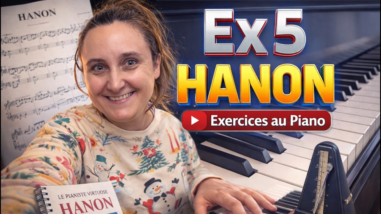 Exercices Hanon 5 : Développez votre Agilité au Piano !