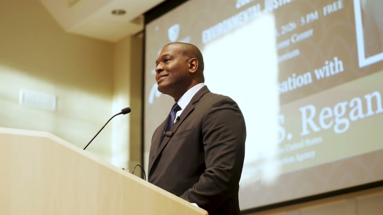2026 Mellon Environmental Justice Lecture - A Public Conversation with Michael S. Regan