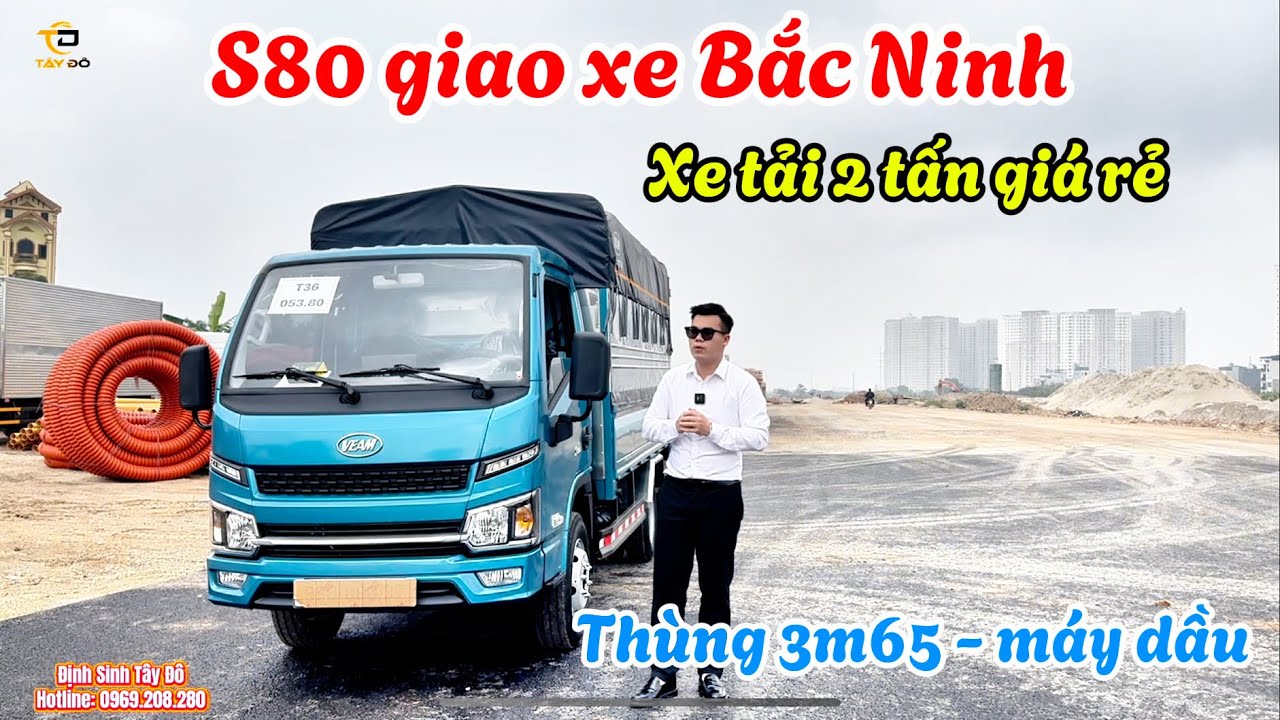 🚛 Veam S80 Giao Xe Về Bắc Ninh – Phiên Bản Máy Dầu 2 Tấn Rẻ Nhất Phân Khúc!