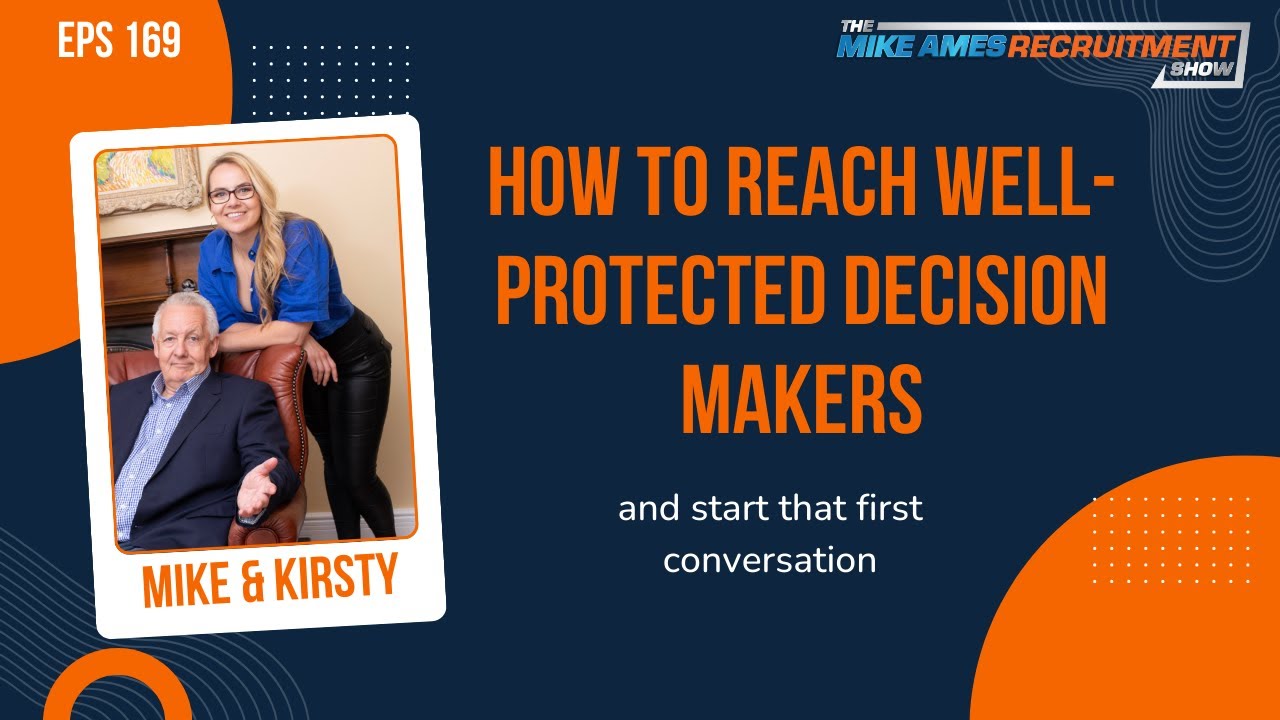 How to reach well protected decision makers