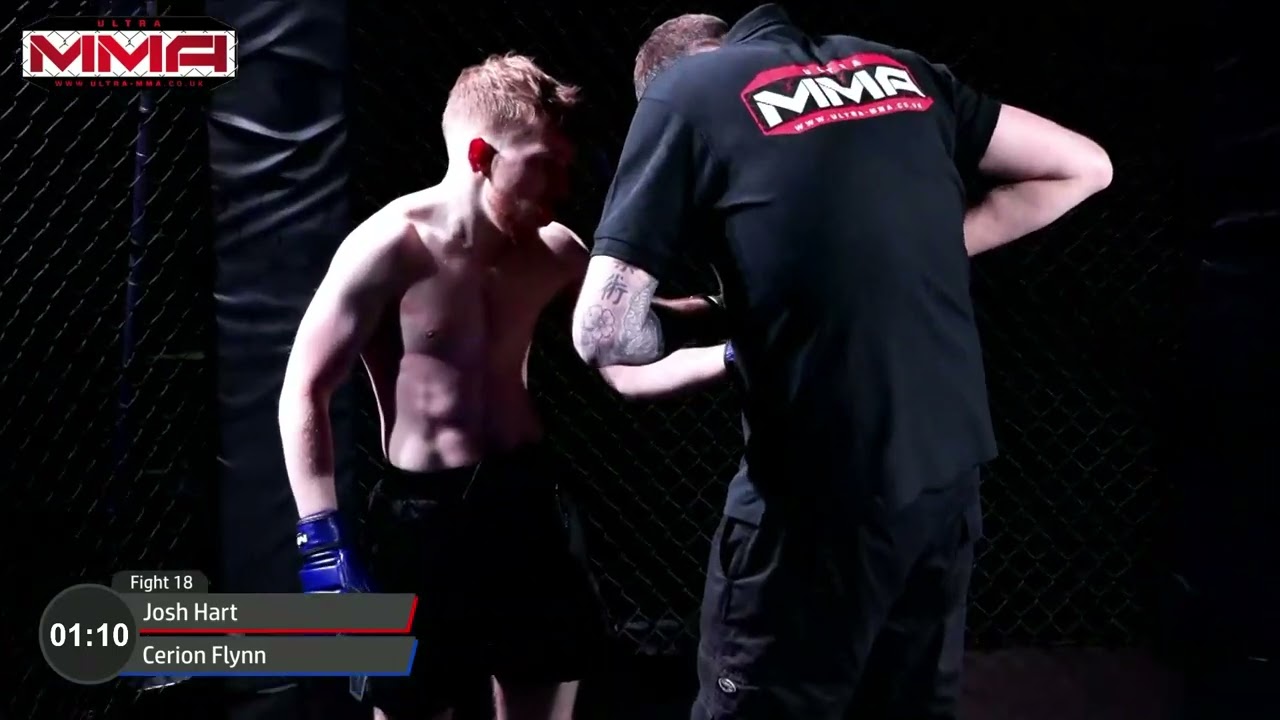CARDIFF   ULTRA MMA    JOSH HART VS CERION FLYNN