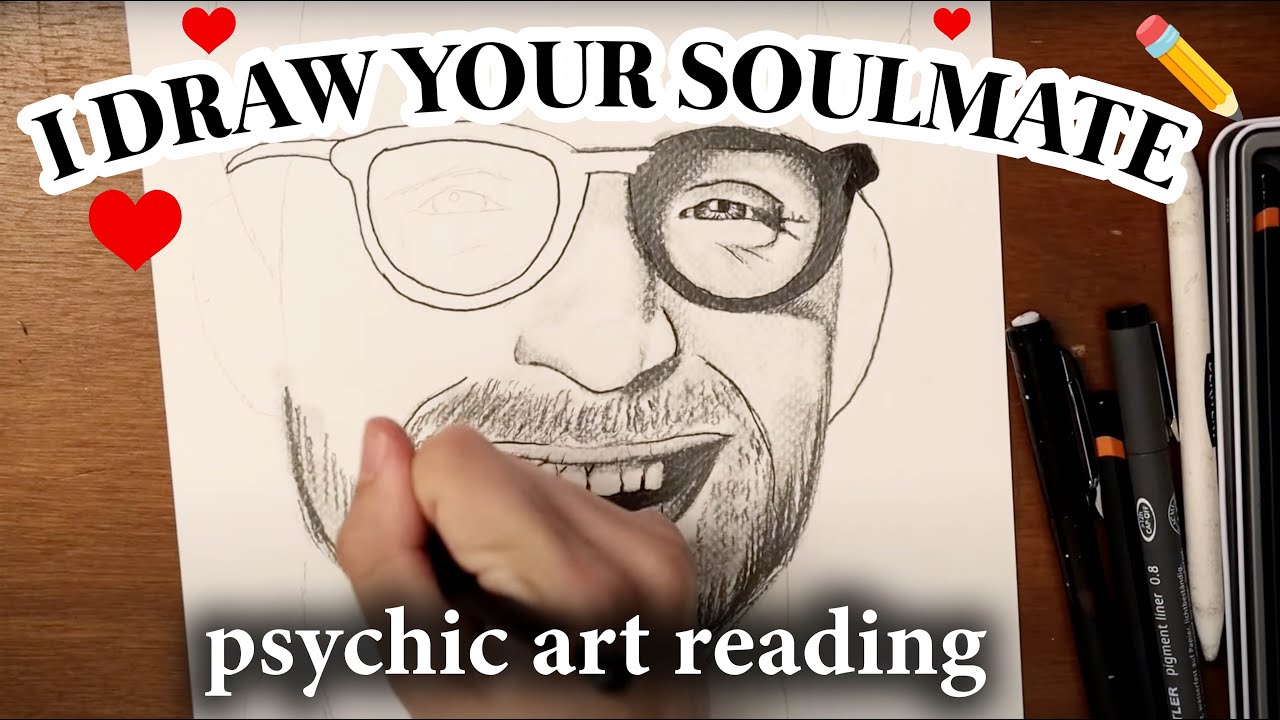 ❤️✏️I DRAW YOUR SOULMATE ✏️❤️NAME, ZODIAC SIGN, CAREER ETC... 🔮 PSYCHIC ART READING ⭐️ PICK A CARD
