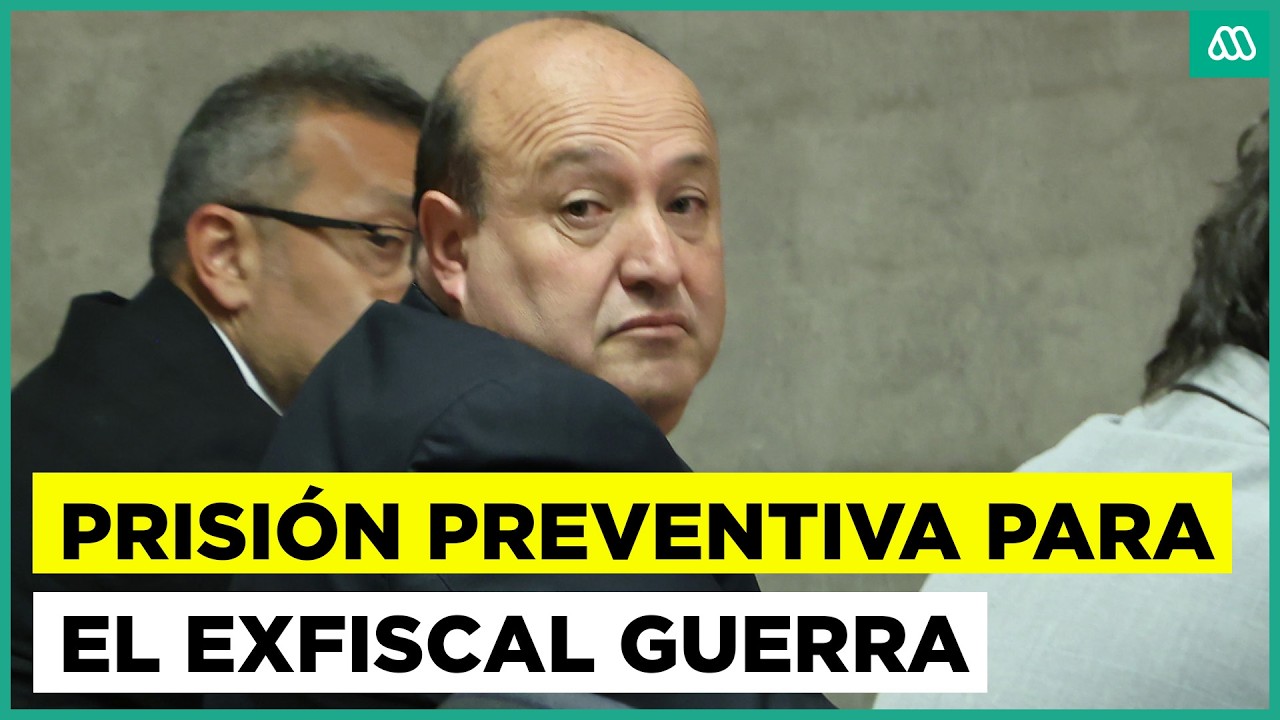 Prisión preventiva del exfiscal Guerra: Lo acusan por cohecho, prevaricación y violación de secreto