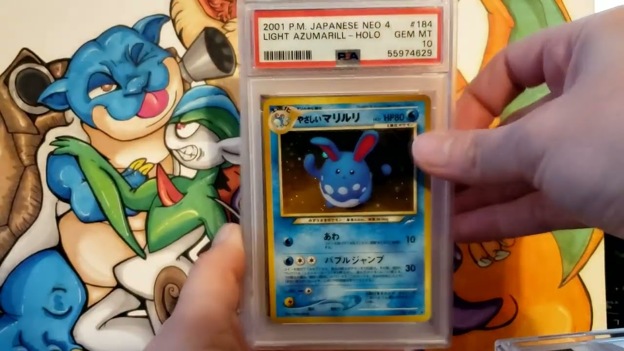 Pokemon PSA Return #3 - 277 Cards w/ 74 Gem Mint 10's! Wotc Holos, Japanese, 1st editions and more!