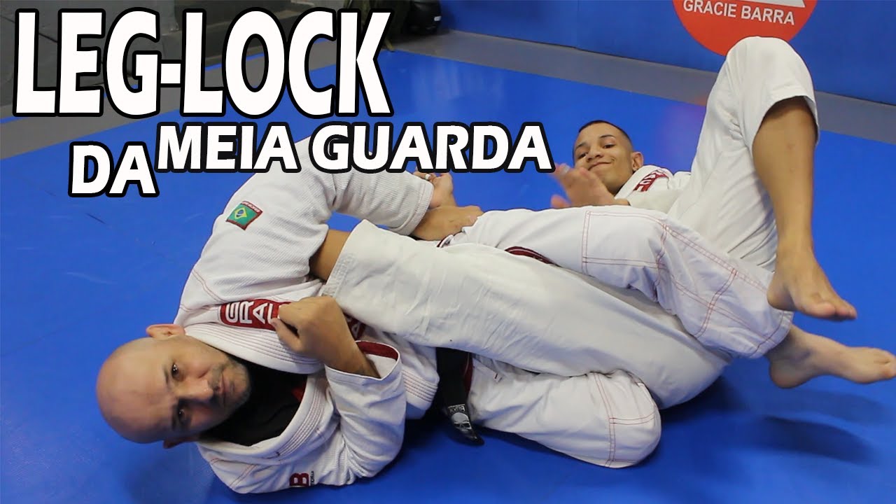 LEG LOCK PARTINDO DA MEIA-GUARDA POR CIMA |BJJ TECHNIQUES