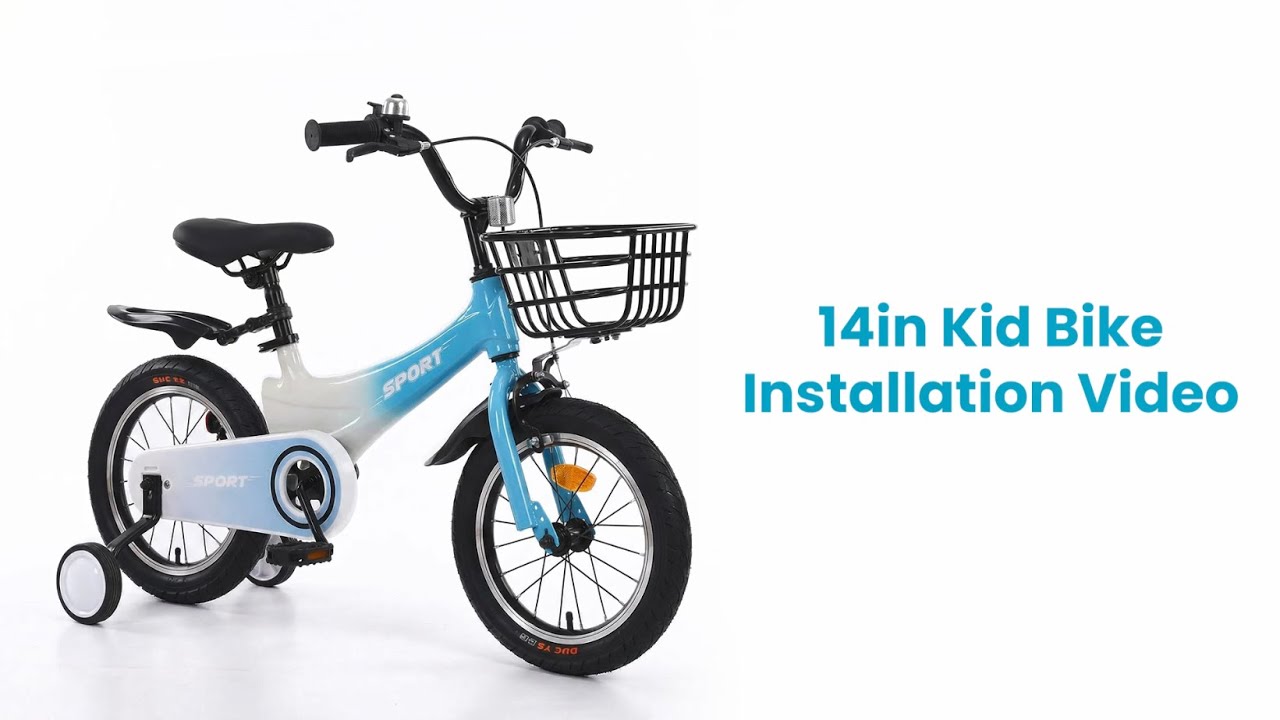 14in Kid Bike Installation Video