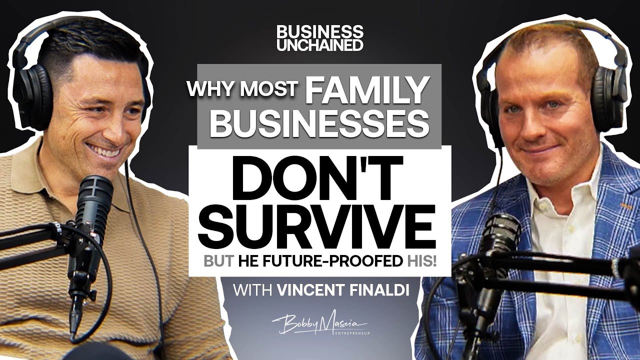 Telecom Sales to Leadership Success: Vincent Finaldi's Formula for Family Business Growth (S2:E8)